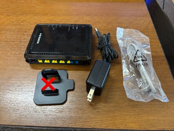 IO DATA 無線LANルーター WN-G300R3 ブラック系