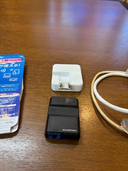 I-O DATA 無線LANルーター WN-G300TRK おまけ折りたたみUSBACアダプター