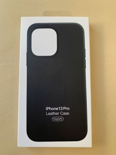 新品未開封品 iPhone 13 Pro レザーケース ミッドナイト