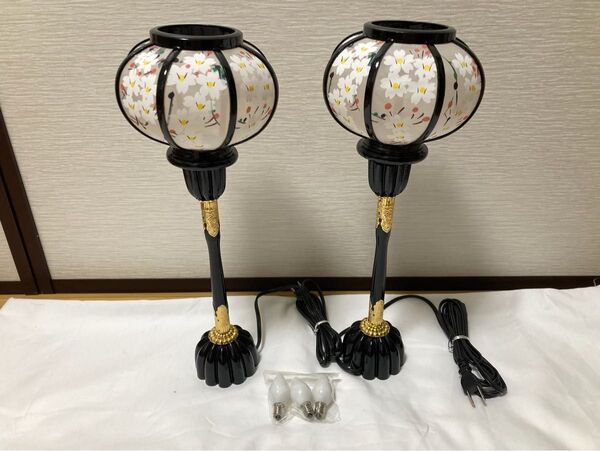 【新品、未使用品】雛人形 雛道具 電気コード式 雪洞