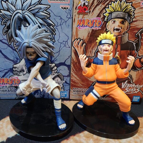 NARUTO VIBRATION STARS バイブレーションスターズ ナルト&サスケ フィギュア