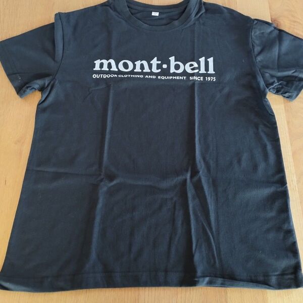 新品 Mont-bell デザインコットンTシャツ S-M