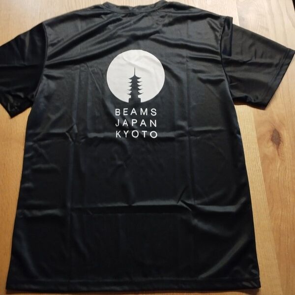 新品 BEAMS JAPAN デザインドライTシャツ L