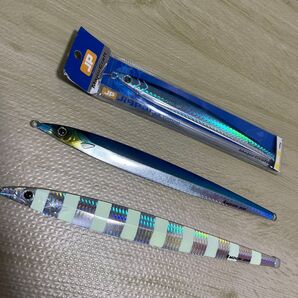 【未使用】メジャークラフトジグ ジグパラバーチカル180g メタルドラゴン200gと250g メタルドラゴンは開封後未使用
