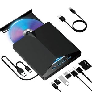 cdプレーヤー dvdプレーヤー USB 3.0/Type-C の両方接続対応