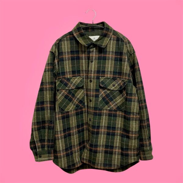 長袖シャツ シャツ チェック チェック柄 80s M ネルシャツ vintage アーバンリサーチ urban research