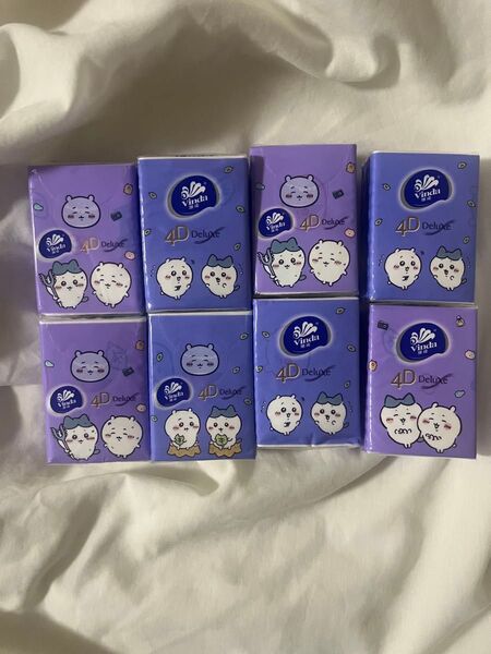 香港限定 Vinda ポケットティッシュ ちいかわデザイン 8個