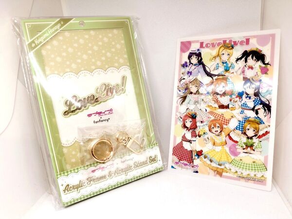 ラブライブ μ's 小泉花陽 アクリルフレーム&スタンドセット fanfancy+ コラボ アクリルスタンド gigoコラボカフェ