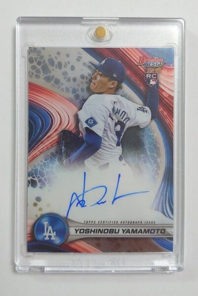週末限定値下げ 山本由伸 直筆サイン topps 2024 Bowman's Best