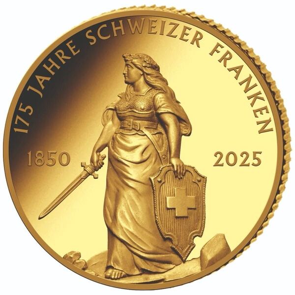 金貨 スイスフラン175周年記念 観賞用プルーフ コイン収納ケース 発行枚数1000枚のみ