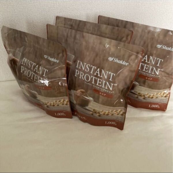 Shaklee インスタントプロテイン 1000g ココア 4袋