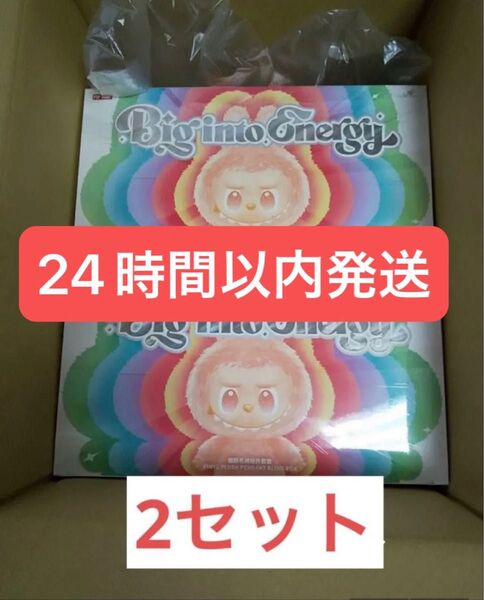 POP MART THE MONSTERS Labubu Big into Energyシリーズぬいぐるみペンダント 2ボックス