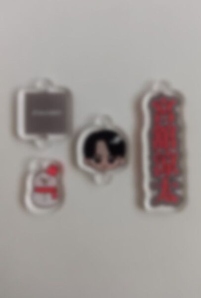 アクリルキーホルダーパーツ だてさま