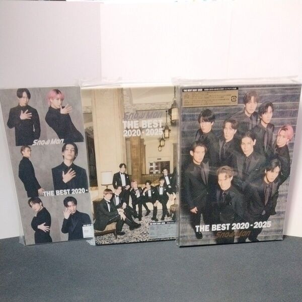 CD Snow Man THE BEST 2020 - 2025 3巻セット