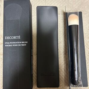 コスメデコルテ オーバルファンデーションブラシ 中古品 メイクブラシ コスメデコルテ