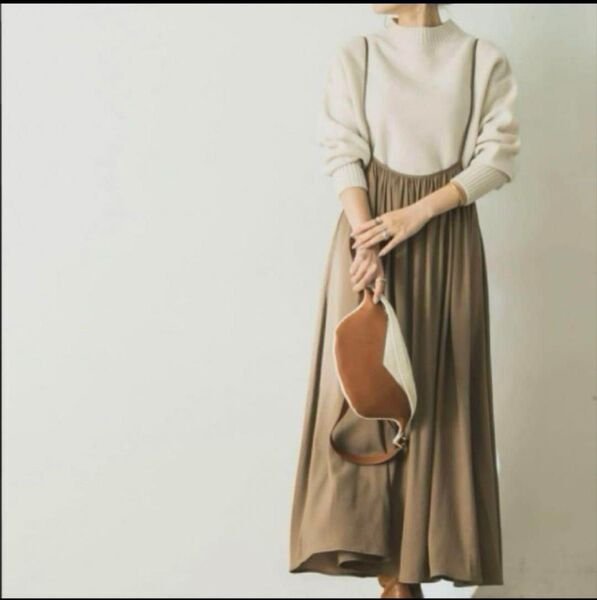 【美品】アーバンリサーチ バックリボン キャミワンピース