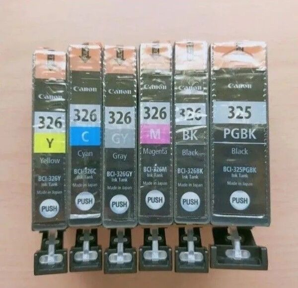 キャノン純正インク BCI-325 BCI-326 6MP