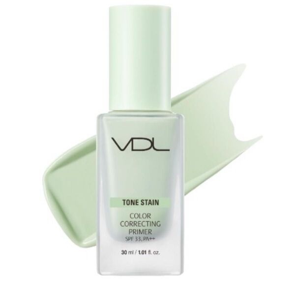 【美品】VDL トーンステイン カラーコレクティングプライマー 30ml 01ミント