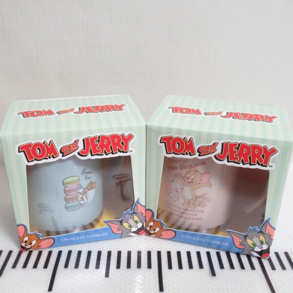 トムとジェリーステンレスタンブラー 2種セット 新品
