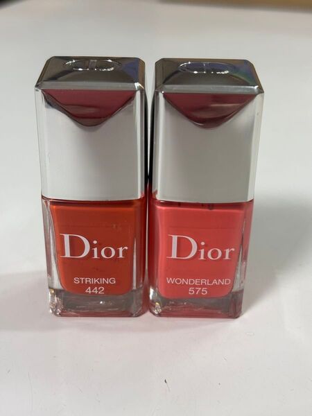Dior ディオール ヴェルニ 442 ストライキング 575 ワンダーランド ネイルエナメル ネイルカラー マニキュア