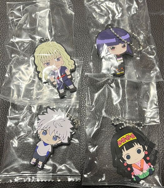 HUNTER×HUNTER カプセルラバーマスコット vol.6 ゾルディック家 キルア アルカ カルト シルバ