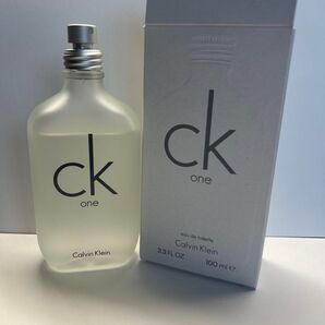 カルバンクライン シーケーワン オード トワレ 100ml 中古品 Calvin Klein CK one