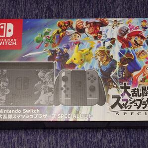 Nintendo Switch 本体 大乱闘スマッシュブラザーズ版+ソフト2本等付 初期化済