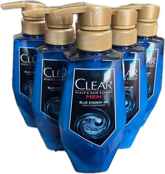 CLEARブルーエナジー4x スカルプコンディショナー本体 350g×6 クリア