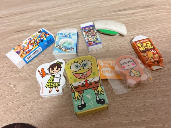【レア商品!!】平成レトロ 消しゴムセット