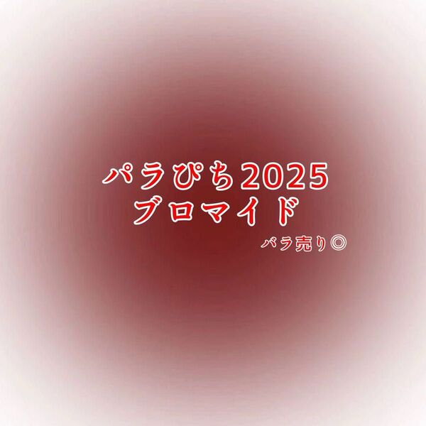 カラフルピーチ からぴちパラダイス2025 ブロマイド まとめ売り バラ売り 22枚