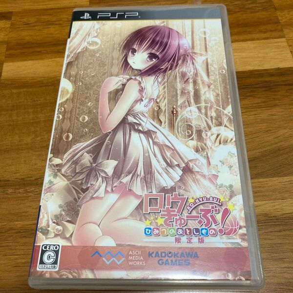 PSP ロウきゅーぶ! ひみつのおとしもの 説明書欠品