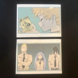 僕のヒーローアカデミア 原画展 メモリアルコレクション 2枚セット