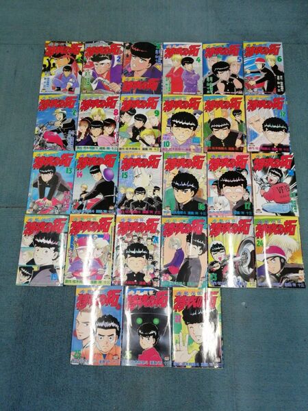 疾風伝説 特攻の拓 1〜27 全巻セット 講談社 所十三 佐木飛朗斗 完結 漫画 全巻 CB400FOUR