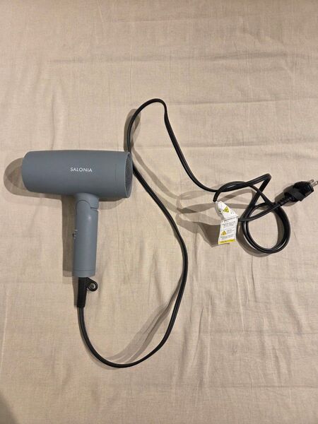 スピーディーイオンドライヤー SALONIA グレー SL-013GR
