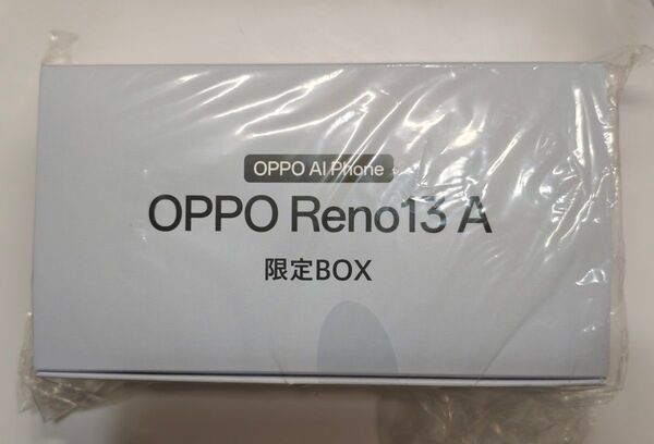 【新品未開封】OPPO Reno13A ルミナスネイビー【限定BOX】
