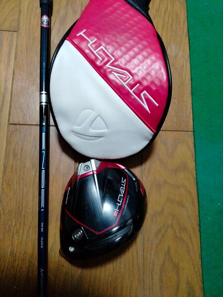 ステルス2ドライバーヘッド10.5度シャフトテンセイシルバー50Sヘッドカバー付