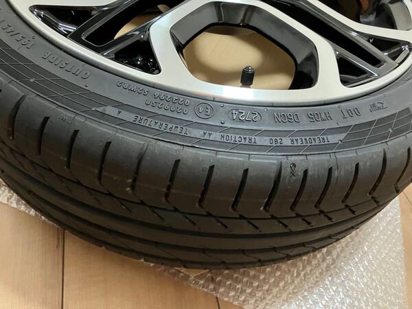 スイフトスポーツzc33s新車外しタイヤホイール1本195/45R17