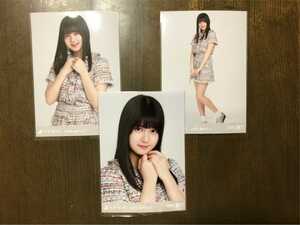 乃木坂46 中村麗乃 カシュクール Web限定 生写真 3種 2020.April-Ⅴ コンプ