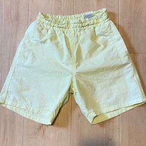 【オーシャン&グラウンド スイムパンツ ネオンイエロー 120】 ハーフパンツ ショートパンツ