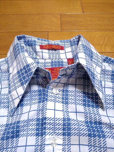 【ヴィンテージ】70's Sears シアーズ 長袖シャツ M