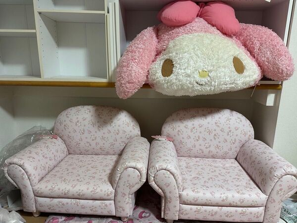 マイメロディ一人用ソファー サンリオ