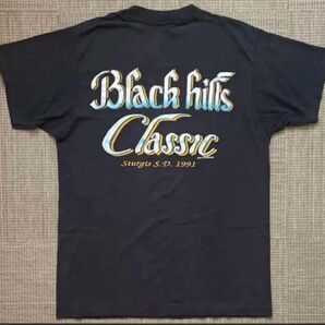 ◆90s USA製 SCREEN STARS バイクイベント記念Tシャツ 黒 古着