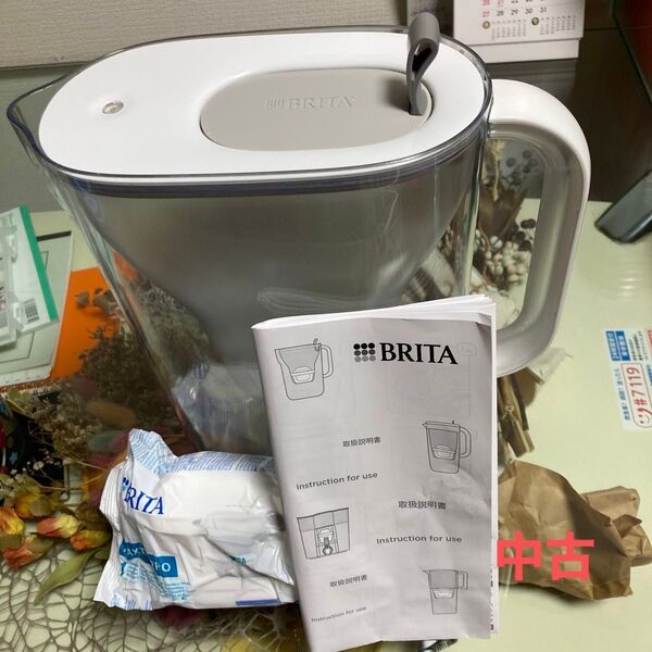 【 中古 】浄水器 ブリタ brita 公式 ポット型浄水器 スタイル エコ カートリッジ1個付