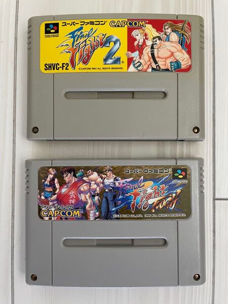 【文章必読】 SFC ソフトのみ ファイナルファイトタフ、ファイナルファイト2