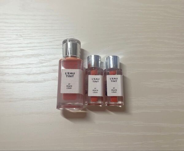 【バラ売り可】BBIA L'EAU TINT 07 ピーチティー3本セット