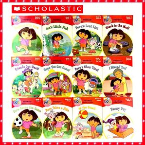 英語絵本 Dora Phonics Rading Program ドーラ フォニックス 洋書 英語多読 英語教材 知育絵本 人気
