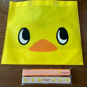 チキンラーメン エコバッグとカトラリーセット 2個セット