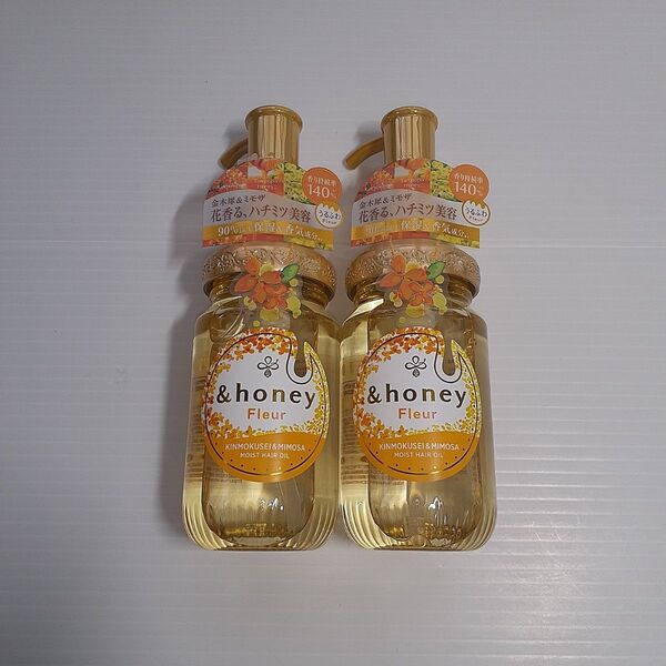 ○ アンドハニーフルール ヘアオイル 3.0 金木犀 & ミモザハニーの香り 100mL ×2