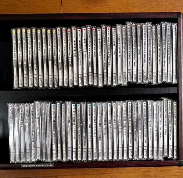 クラシックCD 全90枚 音楽百科 音の小辞典付SONY FAMILY CLUB