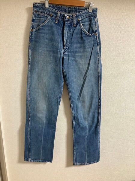 60s 70sビンテージ WRANGLER 初期13MWZ ジーンズ CONMAR ZiP